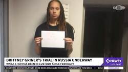 Trial For WNBA Star Brittney Griner Begins In Russia News Clip