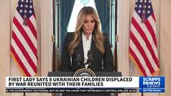 Melania Trump opens talks with Putin to reunite children displaced by war News Clip