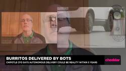 Chipotle CFO Says Robots Could Deliver Burritos Within 5 Years News Clip