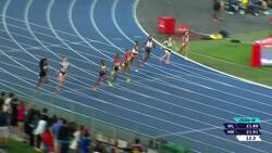 American Battle fights to the finish line for A 200-metre Diamond League victory in Rome News Clip