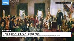 In U.S. System, Senate Majority Leader 'Really Runs The Show' News Clip