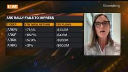 Cathie Wood Says ARK Funds Are Seeing Flows Coming Back News Clip