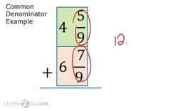 Adding Mixed Fractions with Unlike Denominators: Converting, Regrouping, and Simplifying Instructional Video