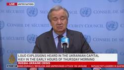 Guterres to Putin: In the name of humanity, stop this war News Clip
