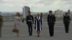 Camilla having a tour of aircraft carrier HMS Prince of Wales News Clip