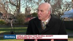 Brexit's in Limbo for Next Two Weeks, U.K.'s Cable Says News Clip