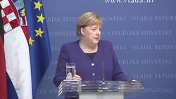 German Chancellor meets Croatia's Prime Minister News Clip