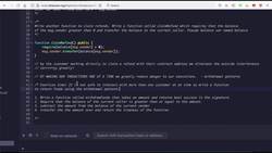 The Complete Solidity Course - Zero to Advanced for Blockchain and Smart Contracts - Exercise - Write a Withdrawal Function Instructional Video