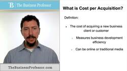 Cost per Acquisition Instructional Video