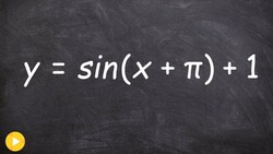 Identify the parts of the sine graph Instructional Video