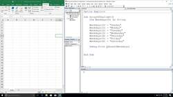 Excel VBA Programming The Complete Guide - The LBound and UBound Methods Instructional Video