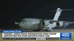 Judge weighs contempt proceedings over Trump admin's deportation flights News Clip