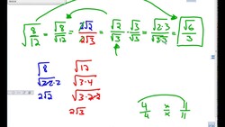 SImplifying Radicals with Division (VIDEO 2) Instructional Video