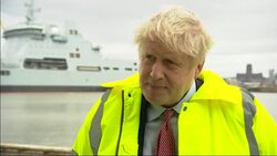 Boris Johnson interview on sanctions against Russia and oligarchs including Chelsea Football Club owner Roman Abramovich News Clip