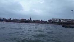 Indian fishermen land boats ahead of cyclone Instructional Video