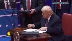 Trump signs key executive orders and pardon for January 6 defenders hours after taking oath News Clip