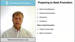 Preparing to Seek a Promotion Instructional Video