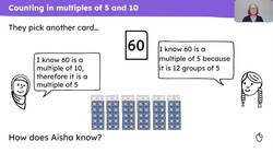 Explain how groups of five and ten are related Instructional Video