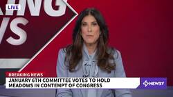 Jan. 6 Panel Votes For Contempt Charges Against Mark Meadows News Clip