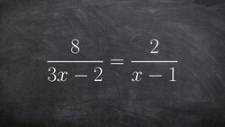 Solving a Rational Equation Instructional Video