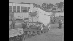 Circus train leaves Sarasota, FL News Clip