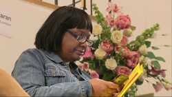 Diane Abbott at conference News Clip