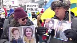 Canadians hold solidarity rallies for Ukraine News Clip