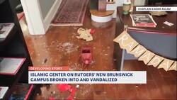 Rutgers University to hold news conference to address vandalism at Islamic Center News Clip