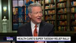Health Care's Super Tuesday Relief Rally News Clip