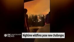 Overnight wildfires pose new challenges for firefighters News Clip