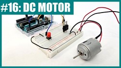 Control a DC Motor with arduino Instructional Video