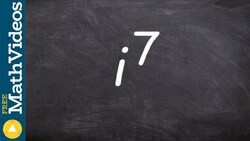 How to reduce i to when given as a higher power Instructional Video