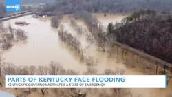 Parts Of Kentucky Face Flooding After Heavy Rainfall News Clip
