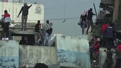 CLEAN : Ongoing anti government protests in Baghdad News Clip