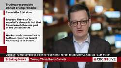 'Isn't a snowball's chance in hell' Canada joins U.S., Trudeau responds to Trump News Clip