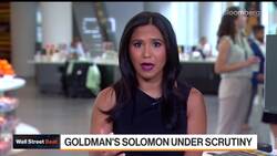 Goldman CEO Solomon's Leadership Under Scrutiny News Clip