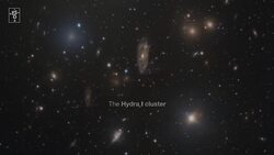 Take A Tour: Hydra I Galaxy Custer Is Reported To Be Leaking Cold Gas Instructional Video