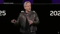 Nvidia CEO Huang Says AI Is at an Inflection Point News Clip