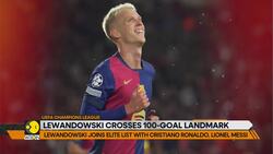 Lewandowski Joins Messi & Ronaldo In Exclusive Club News Clip