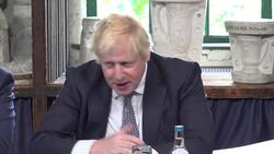 Boris Johnson speech to cabinet in Stoke on Trent News Clip