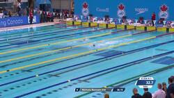 Sebastian Massabie establishes new Canadian record in men's S4 200m freestyle News Clip
