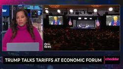 Trump Talks Tariffs at Economic Forum Instructional Video