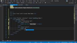 The Complete Guide to ASP.NET Core MVC (.NET 5) - Create Book Page UI Instructional Video