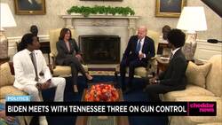 Biden Thanks 'Tennessee Three' for 'Standing Up' for Gun Control News Clip