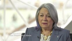 Gov. Gen. Mary Simon on meeting the Queen, crisis in Ukraine News Clip