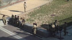 CLEAN : National Guard deployed at US Capitol ahead of impeachment vote News Clip