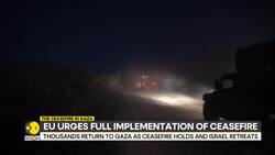Gaza Ceasefire: Trump Believes Gaza Ceasefire 'Will Hold', EU Urges Full Implementation News Clip