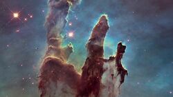 Hubble Trivia: 15) What are forming in the Eagle Nebula's 'Pillars of Creation'? Instructional Video