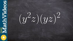 Simplify expressions with exponents Instructional Video
