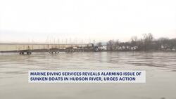 News 12 takes a ride with diving service that ID's sunken boats along Hudson River News Clip